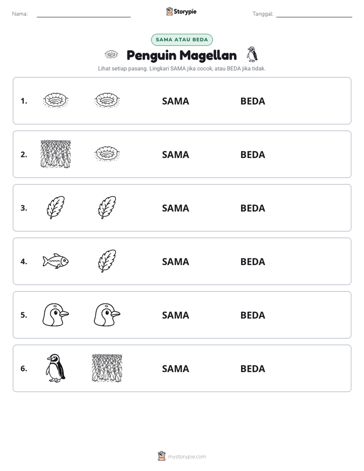 Sama atau Berbeda
