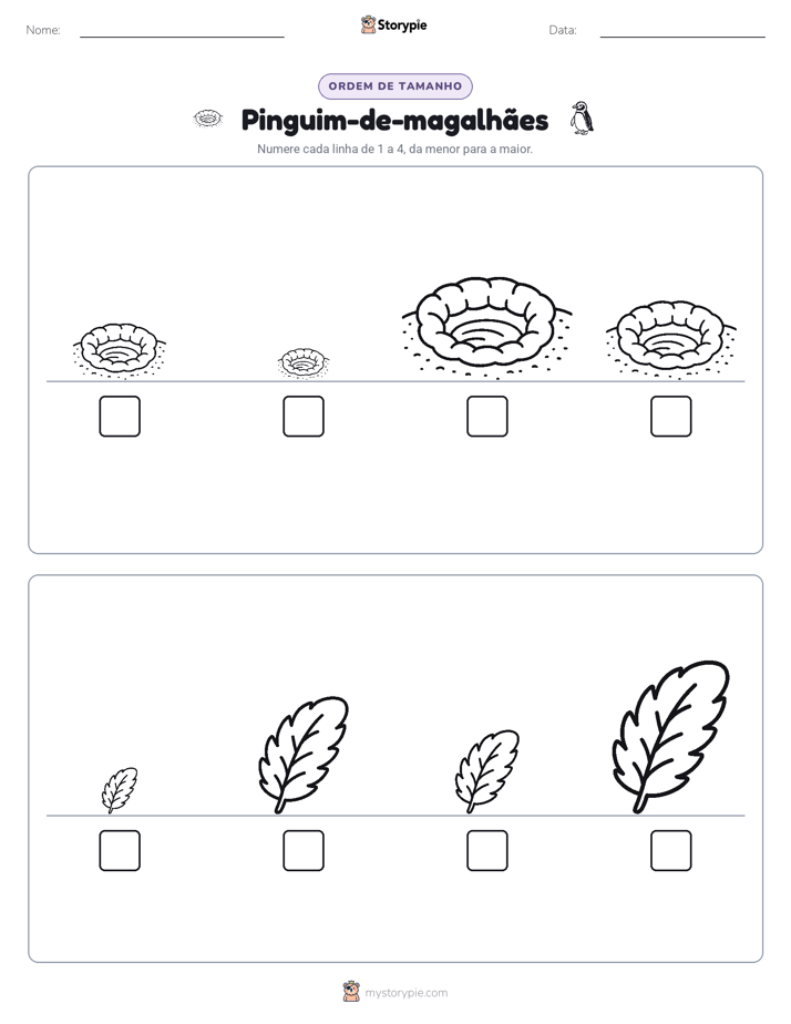 Ordem de Tamanho