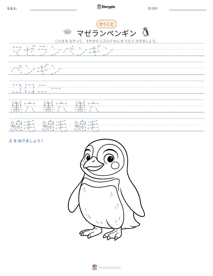 書き取り練習
