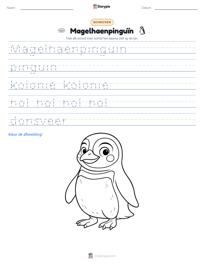 Schrijf Oefening