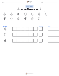 Argentinosaurus printable worksheet preview
