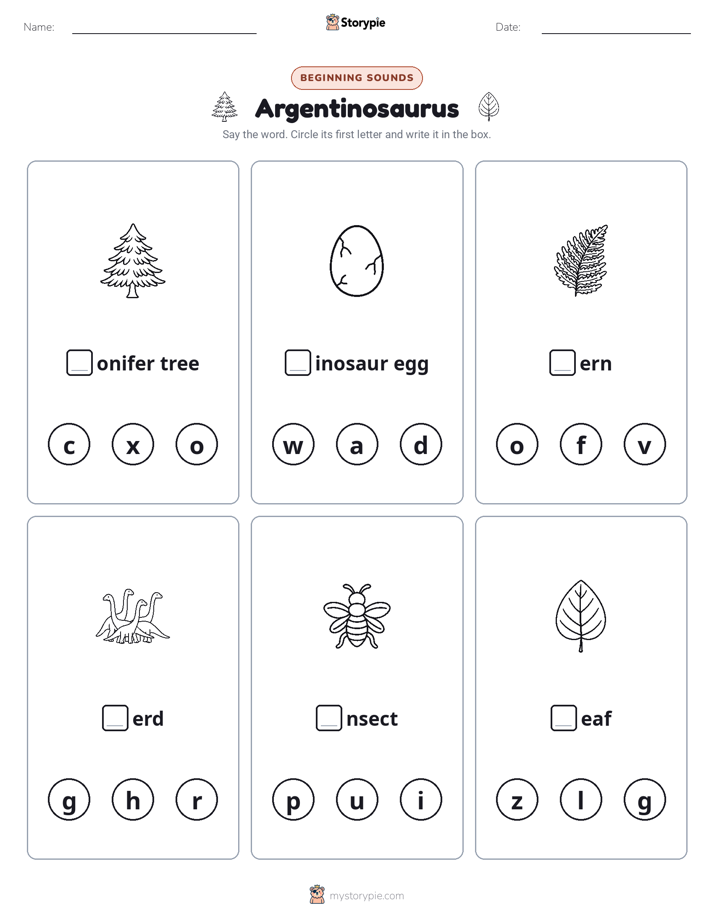 Beginning Sounds