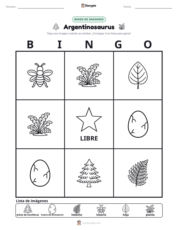 Bingo de Imágenes