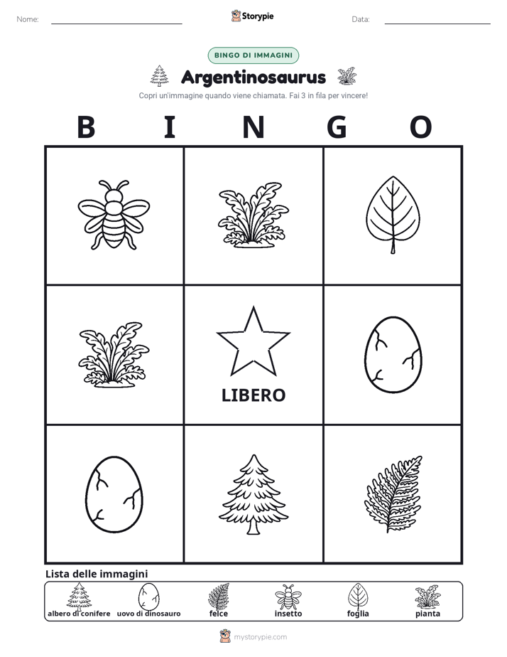 Bingo delle Immagini