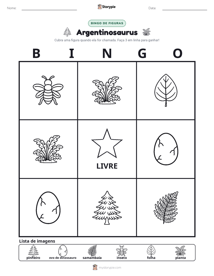 Bingo de Imagens