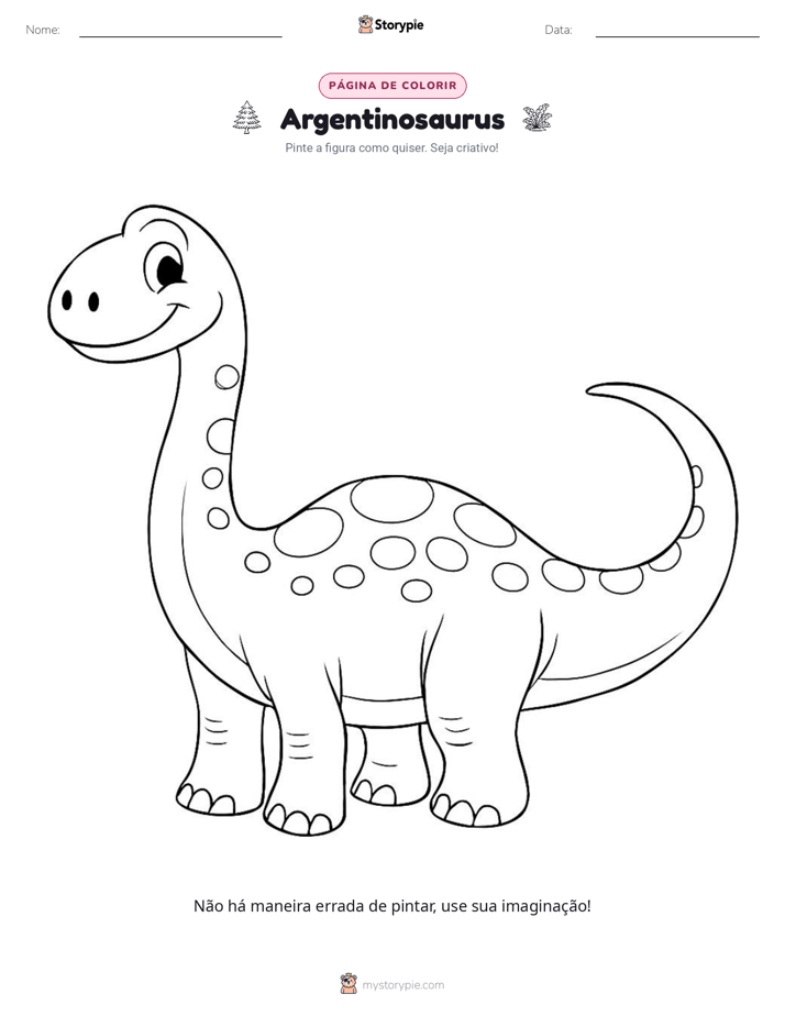 Página para colorir