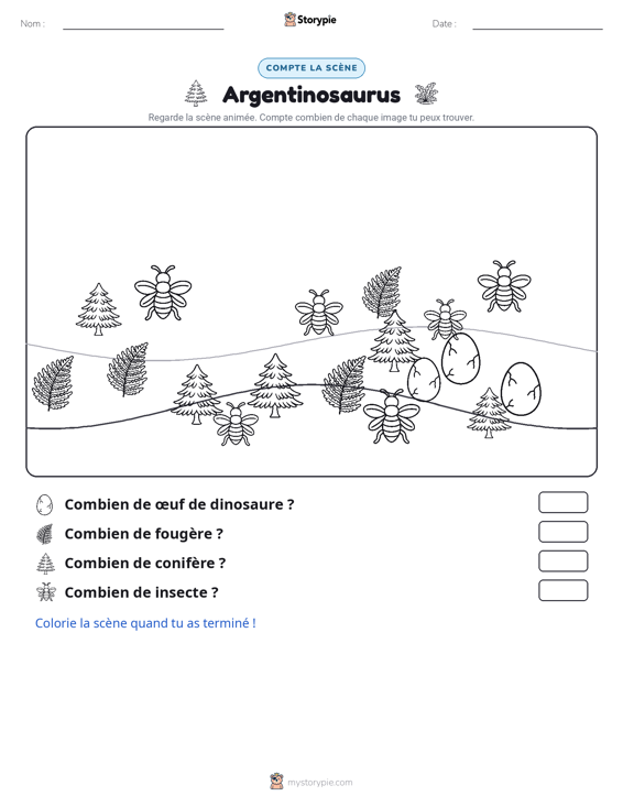 Scène de Comptage