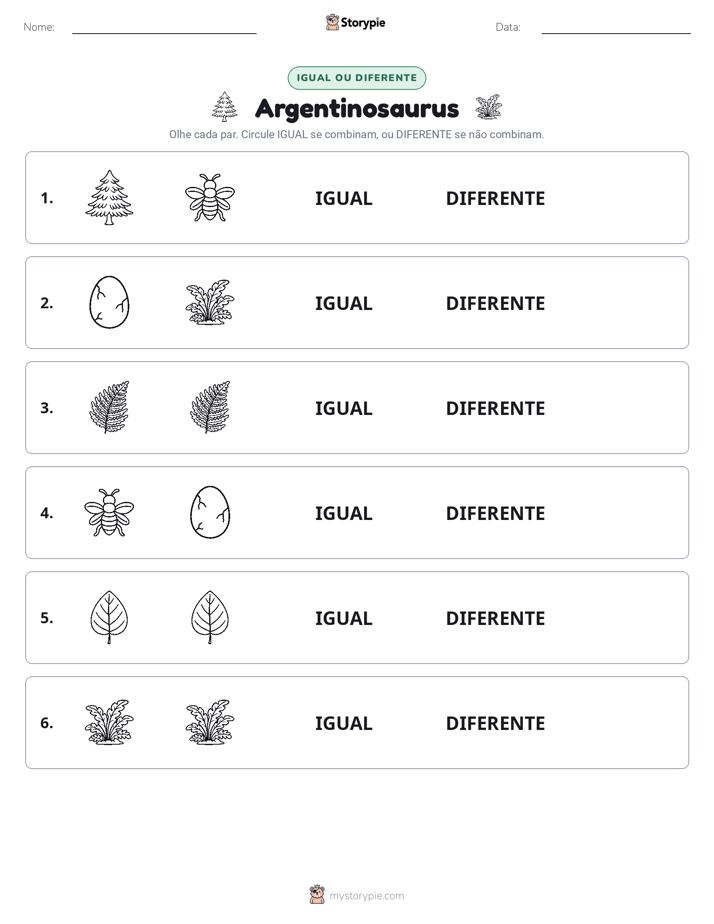 Igual ou Diferente