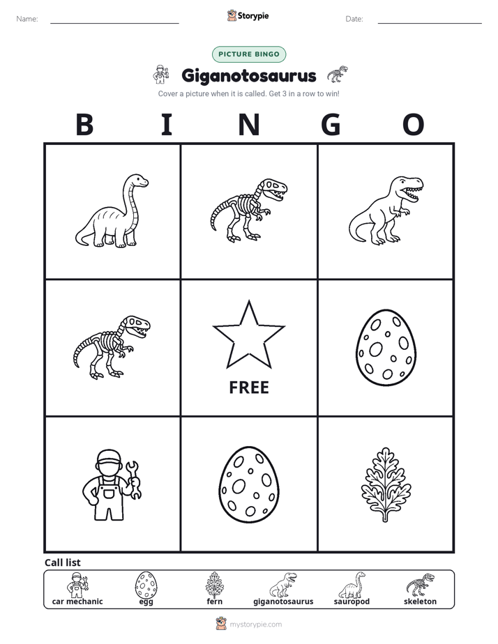 Picture Bingo
