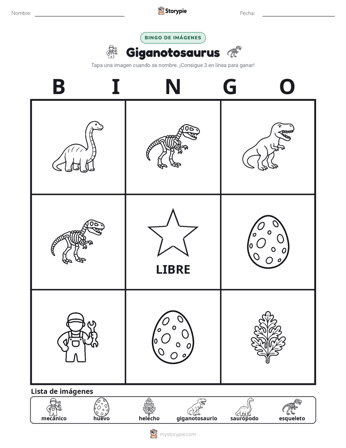 Bingo de Imágenes