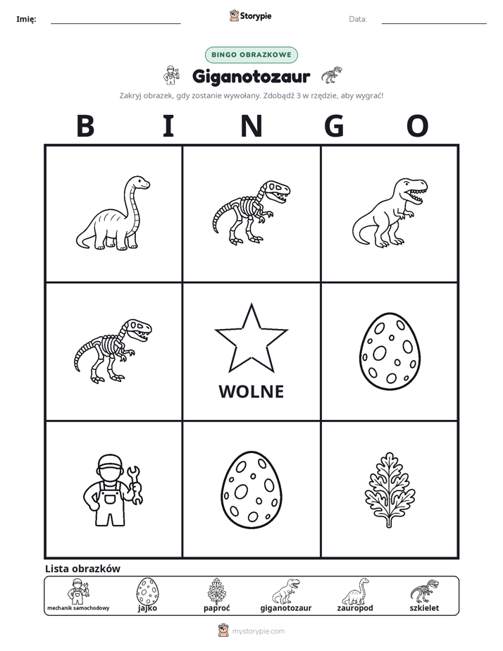 Bingo obrazkowe