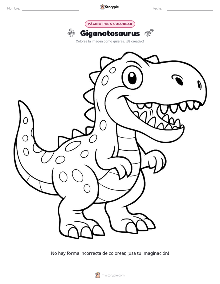 Página para Colorear