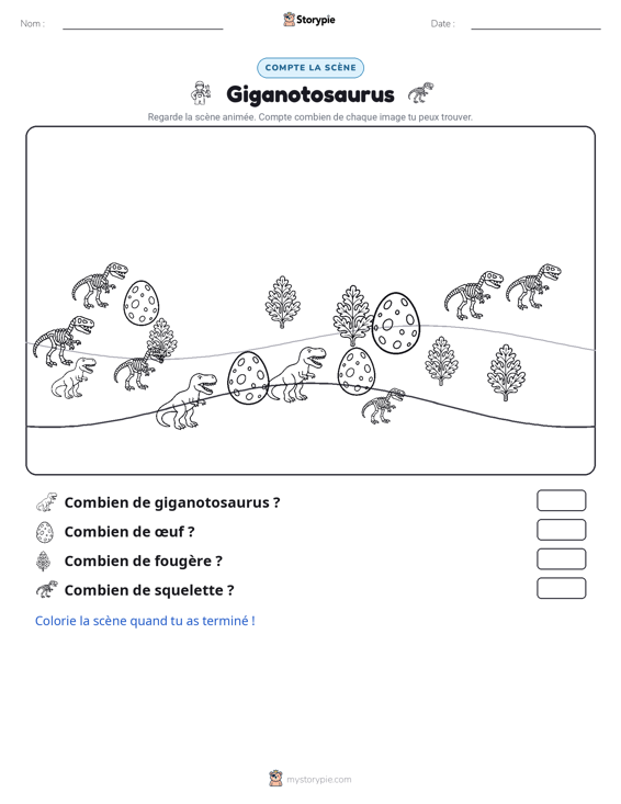Scène de Comptage