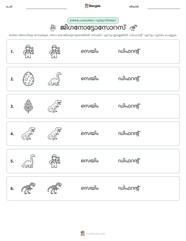 ഒന്നോ വ്യത്യാസമോ