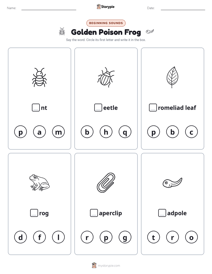 Beginning Sounds