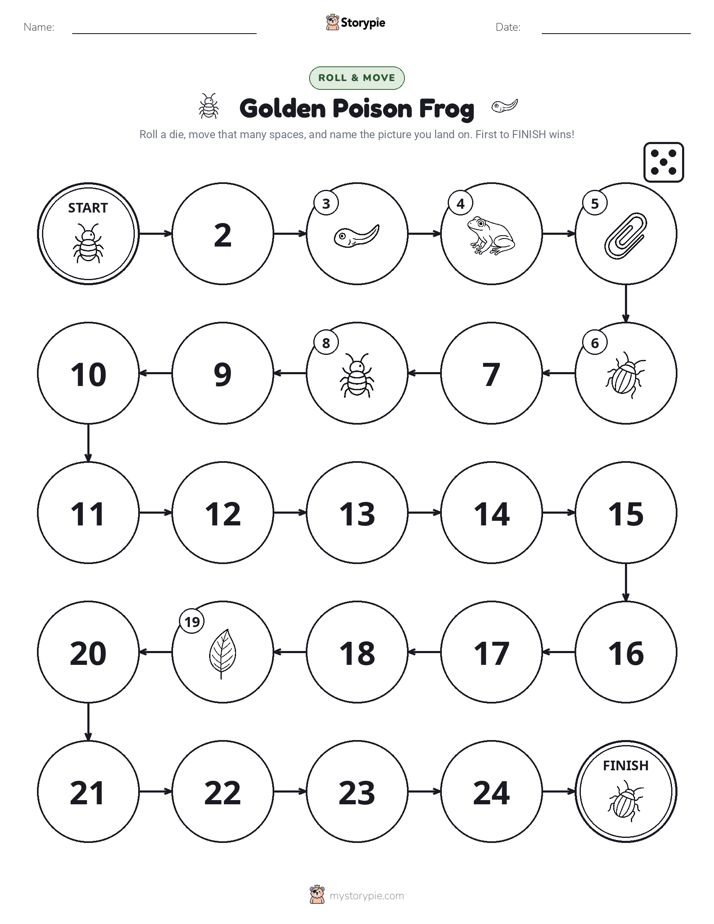Roll & Move Game