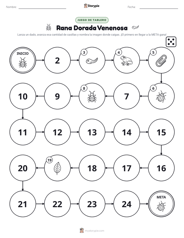 Juego de Rueda y Avanza
