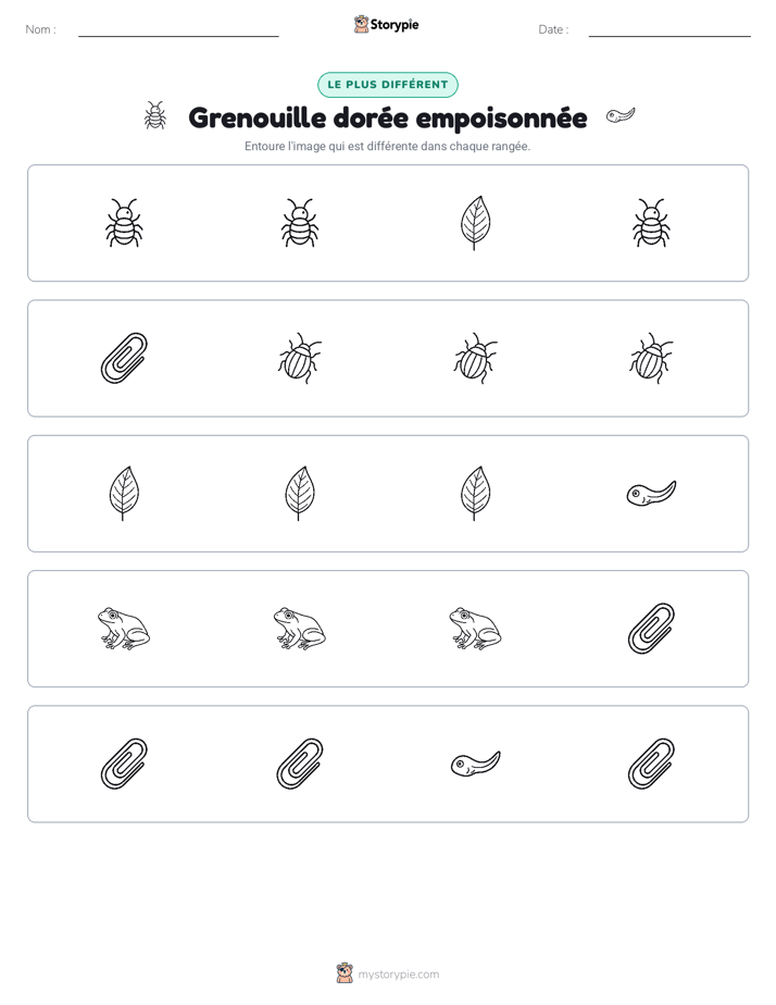 Celui qui ne correspond pas