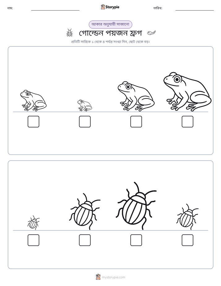 আকারের ক্রম