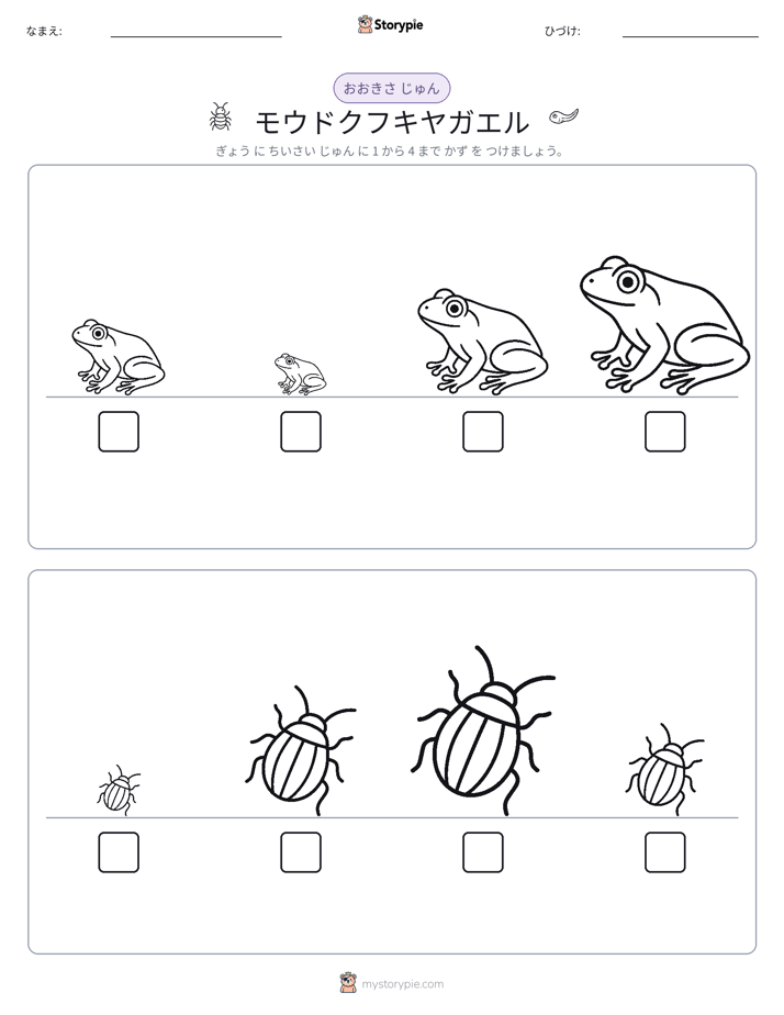 サイズ順