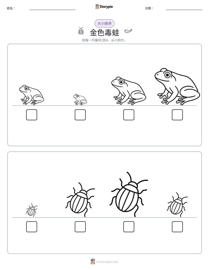 大小排序