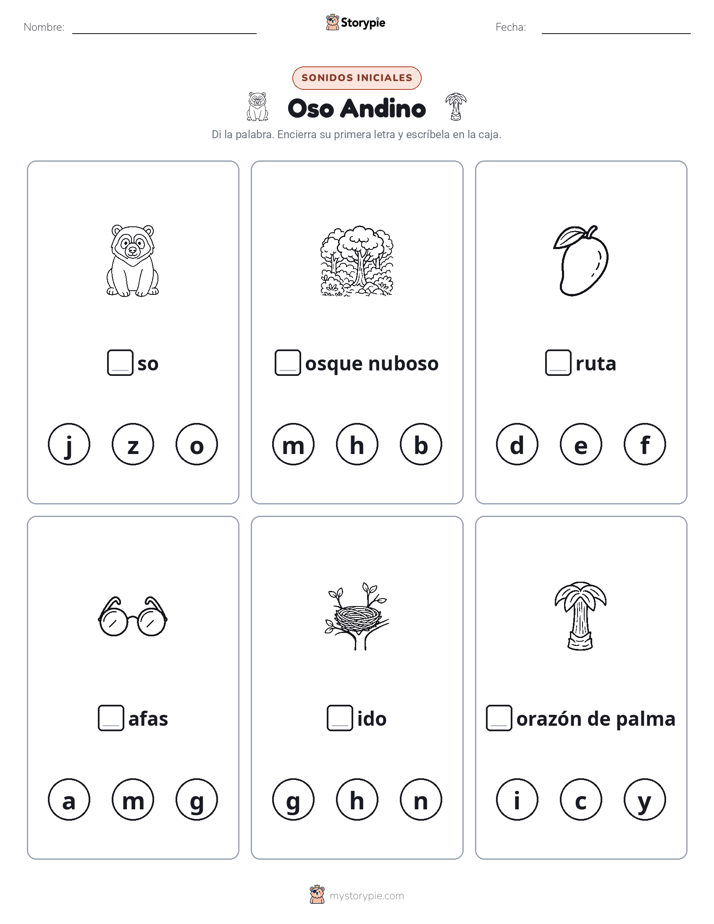 Sonidos Iniciales