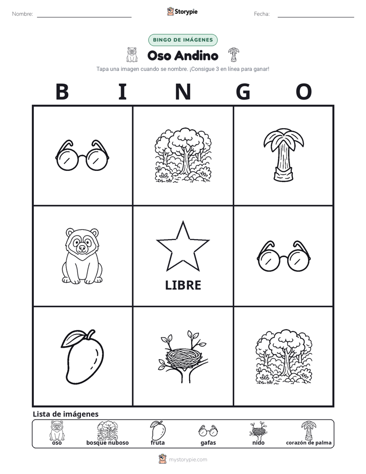 Bingo de Imágenes
