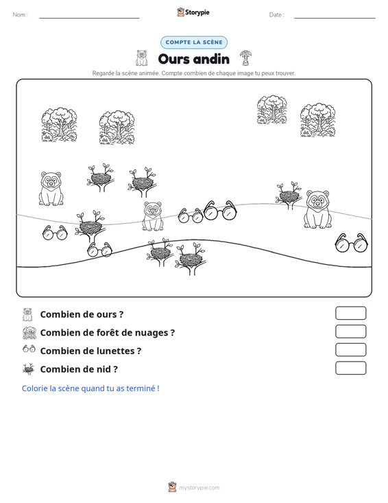 Scène de Comptage