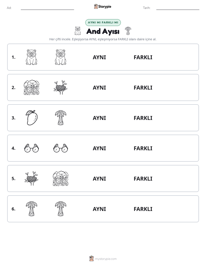 Aynı mı Farklı mı