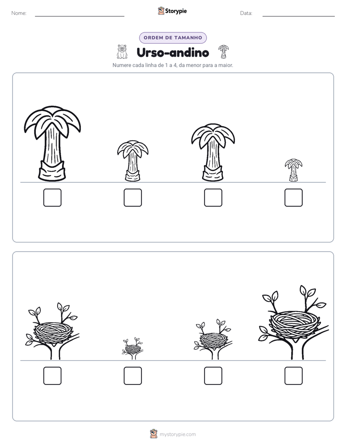 Ordem de Tamanho