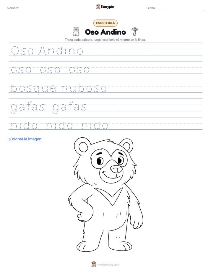 Práctica de Escritura