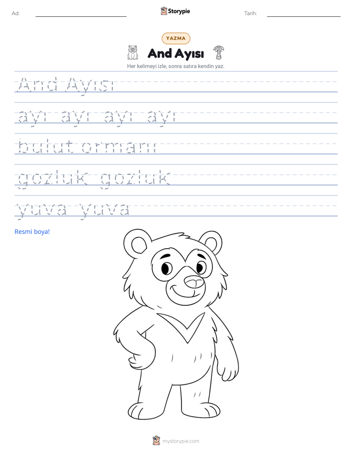 Yazma Pratiği
