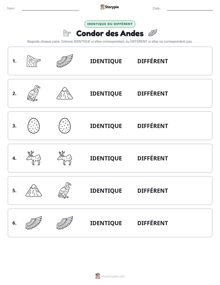 Identique ou Différent
