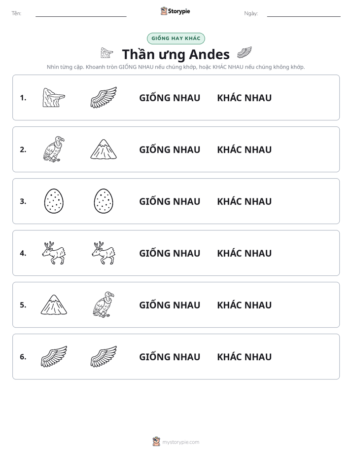 Giống Hay Khác