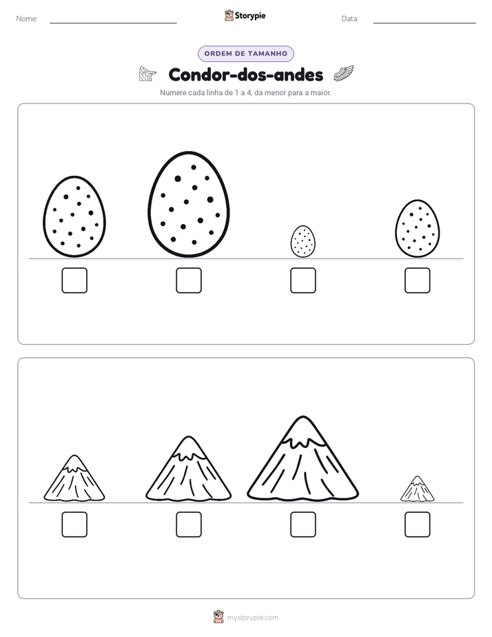 Ordem de Tamanho