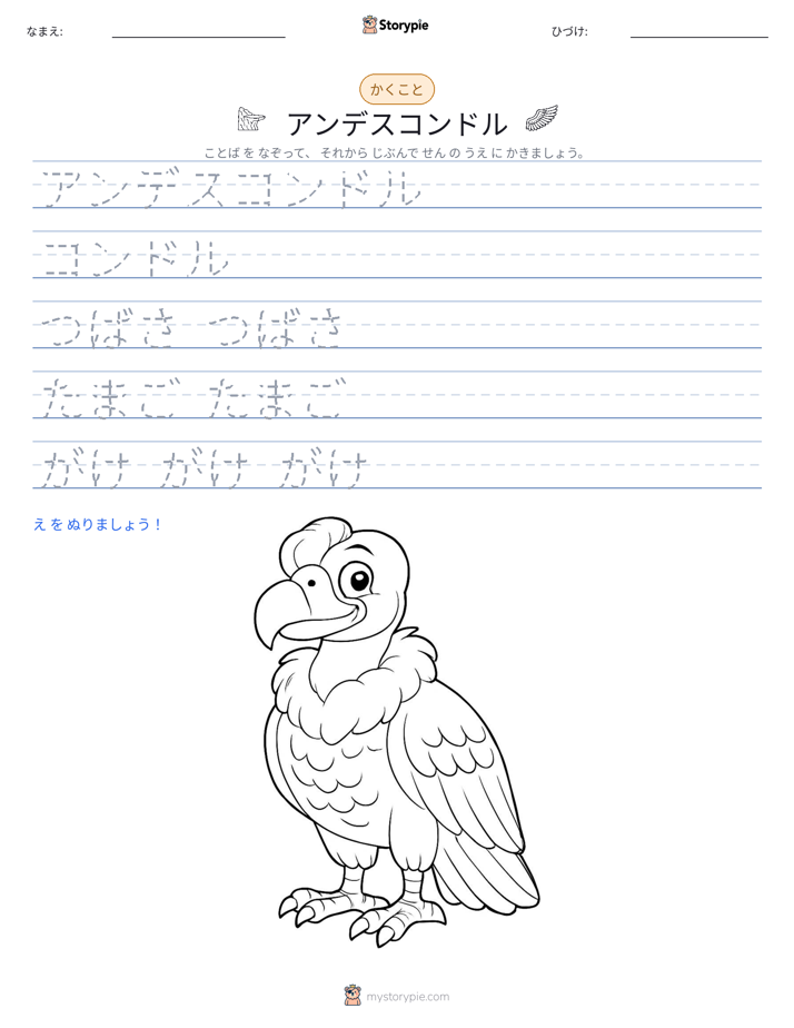 書き取り練習
