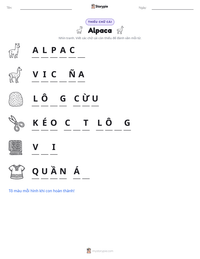 Xem trước tài liệu in sẵn Alpaca