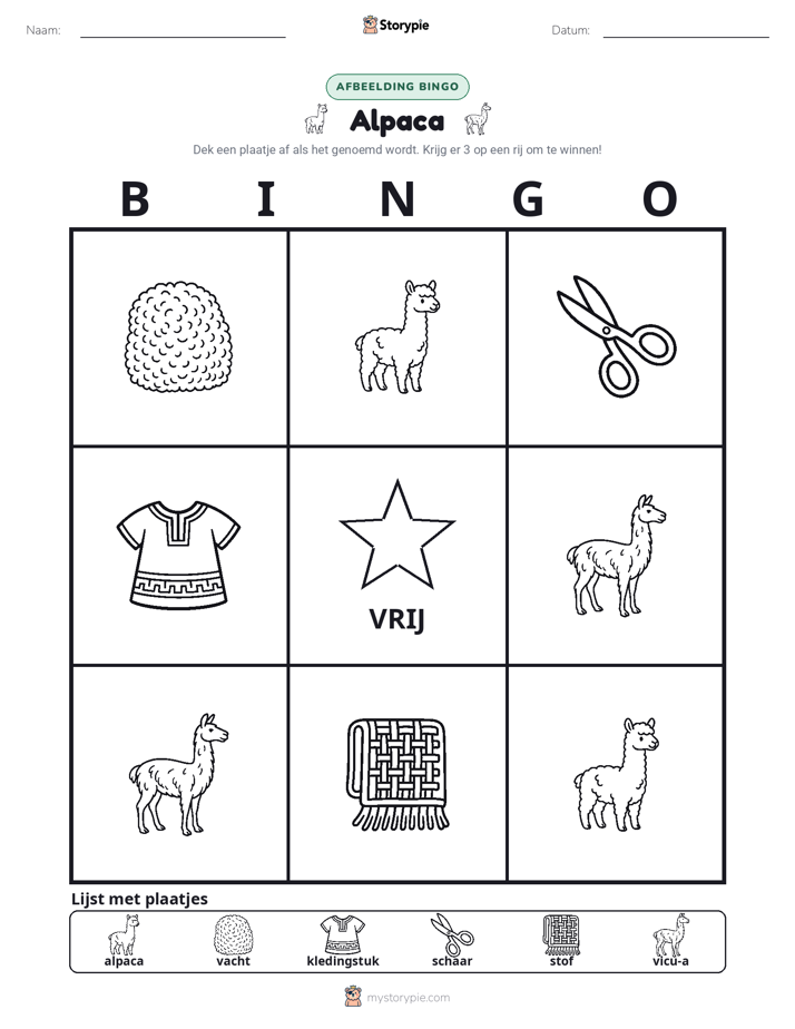 Afbeelding Bingo