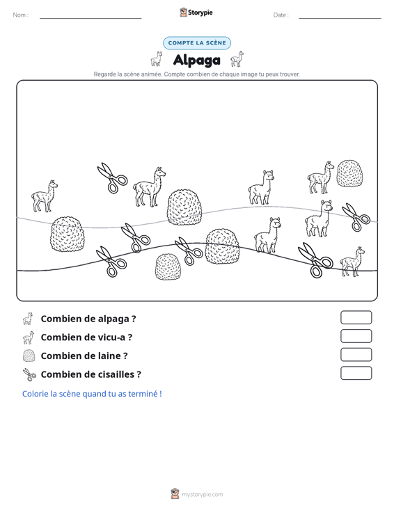 Scène de Comptage