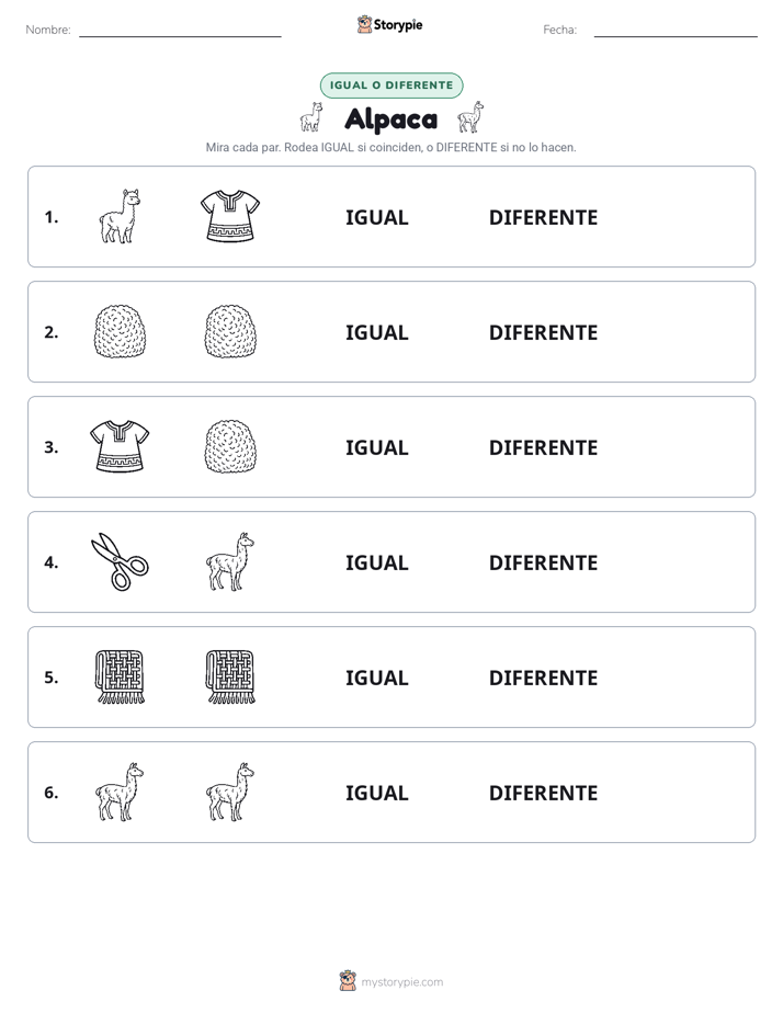Igual o Diferente