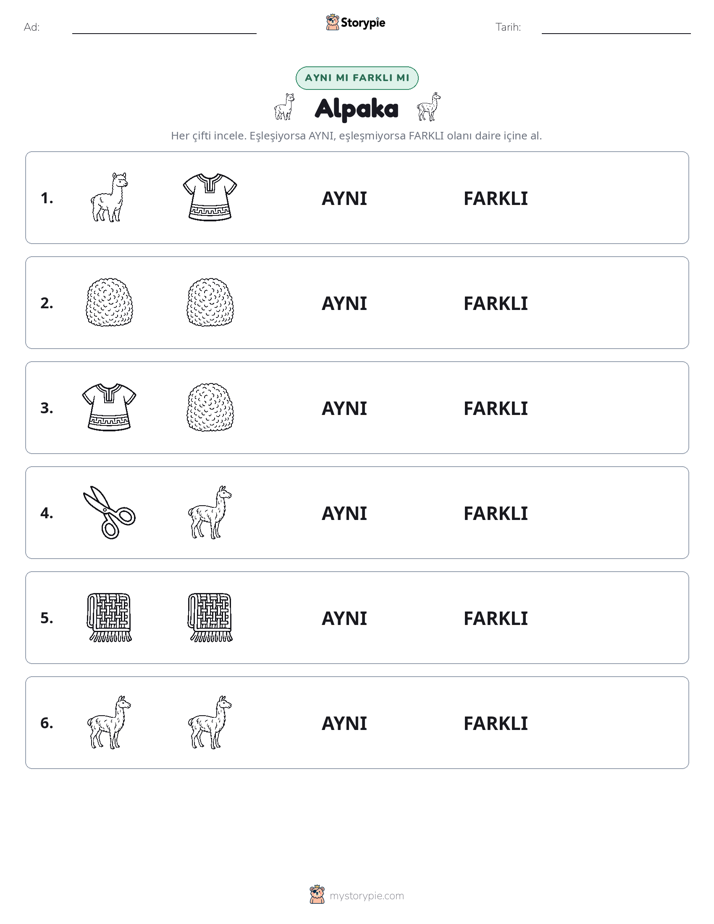 Aynı mı Farklı mı