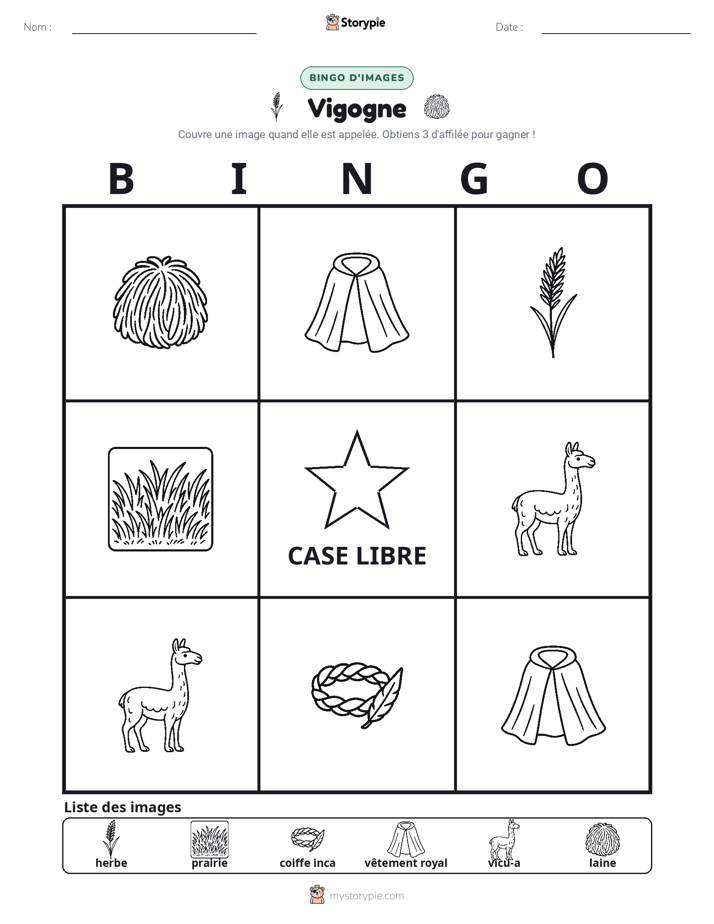 Bingo d'Images