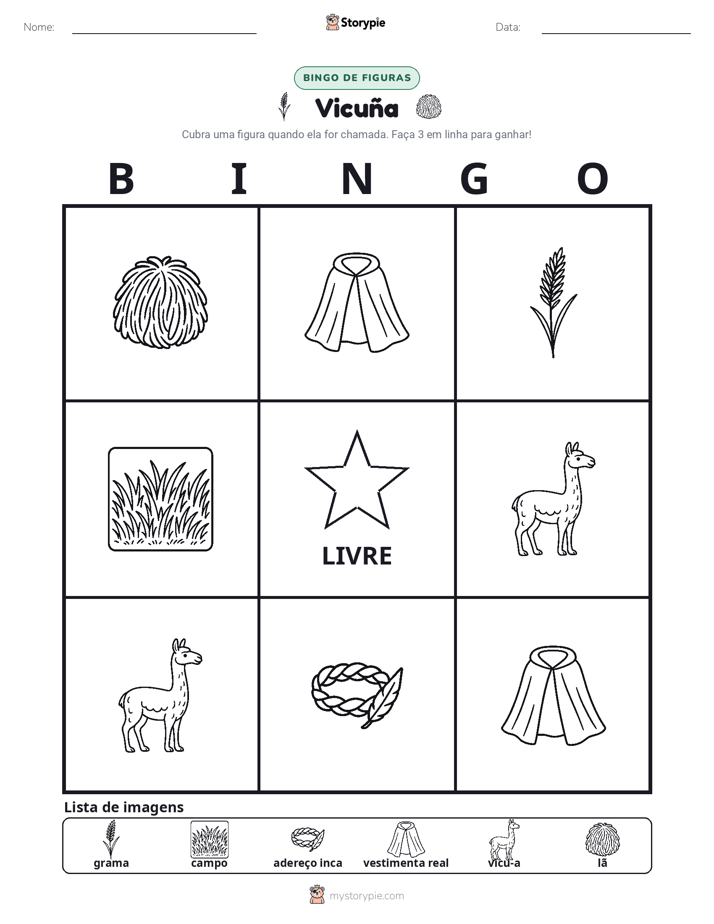 Bingo de Imagens