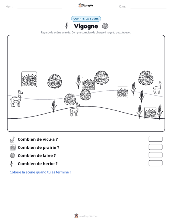 Scène de Comptage