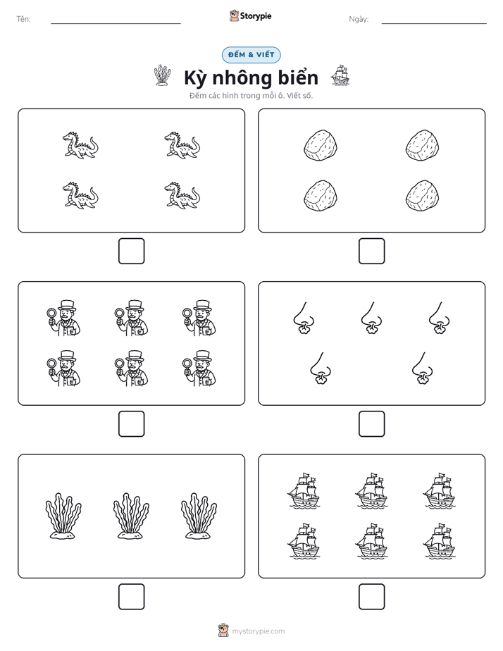 Đếm & Viết