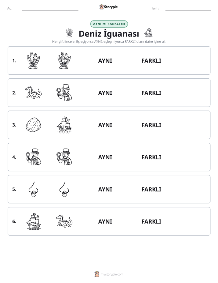 Aynı mı Farklı mı