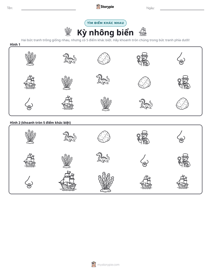 Tìm Sự Khác Biệt