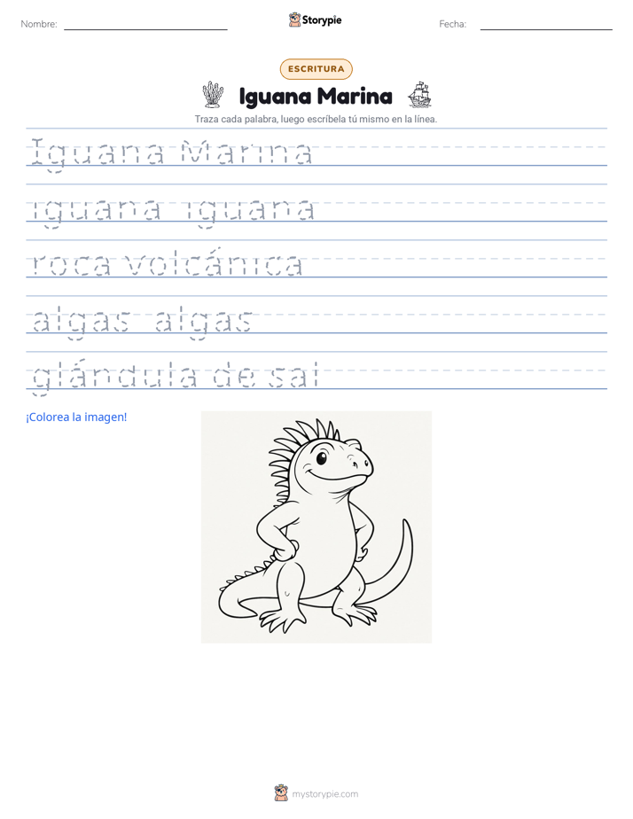 Práctica de Escritura