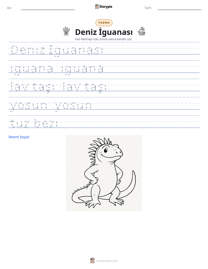 Yazma Pratiği