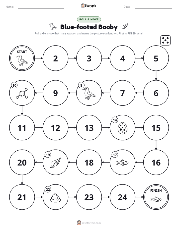 Roll & Move Game